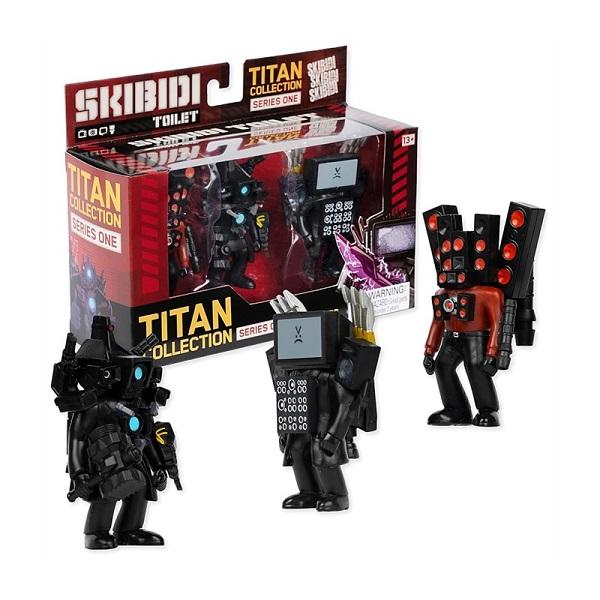 SKIBIDI トイレット・タイタン 3パック オール・ニュー