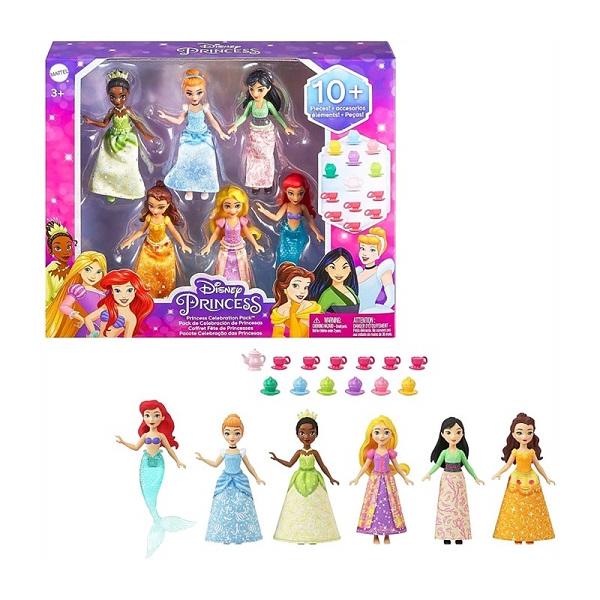 Disney Princess】 ディズニー プリンセス セレブレーションパック 6体