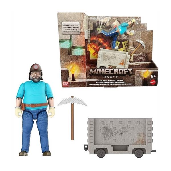 Minecraft Movie】 マインクラフト ムービー スティーブ マインカート