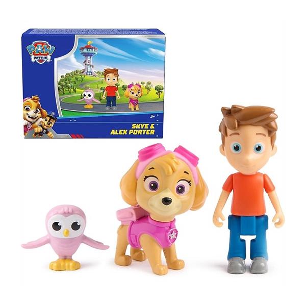 【Paw Patrol】パウパトロール スカイ＆アレックス・ポーター フィギュアパックリル・フーティー フィギュア付きスカイ＆アレックス・ポーターフィギュアパックには2インチのスカイと3インチのアレックス・ポーターが付属可動式ヘッドでPAW...