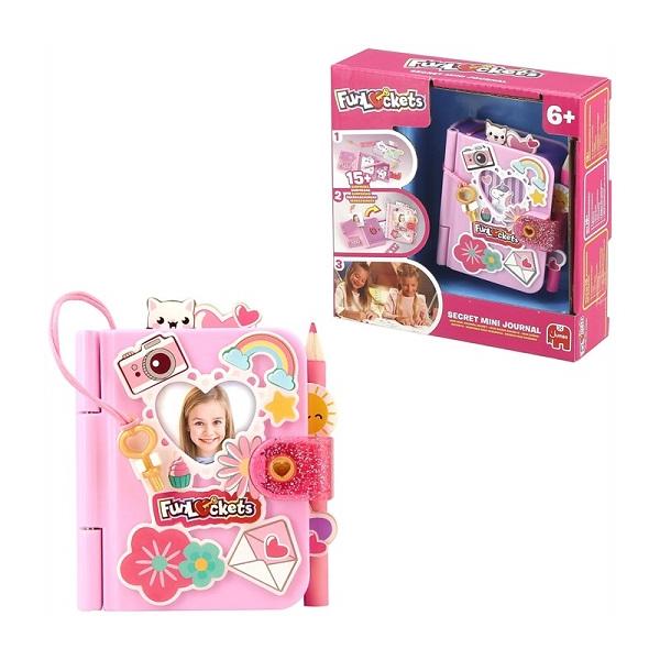 【FunLockets Secret Mini Journal】 ファンロケット マイ ミニ シークレットジャーナル シークレットダイアリー 秘密の日記帳/鍵付き/プレゼント/お誕生日/