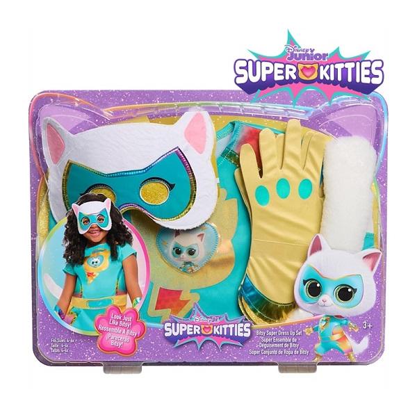 ジャストプレイ ディズニージュニア スーパーキティービッツィ スーパードレスアップセット5点セットスーパーキティになろう：勇敢で強く、賢く優しい子どもたちが、ディズニー・ジュニアのスーパーキティーズビッツィ ドレスアップセットでキティデール...