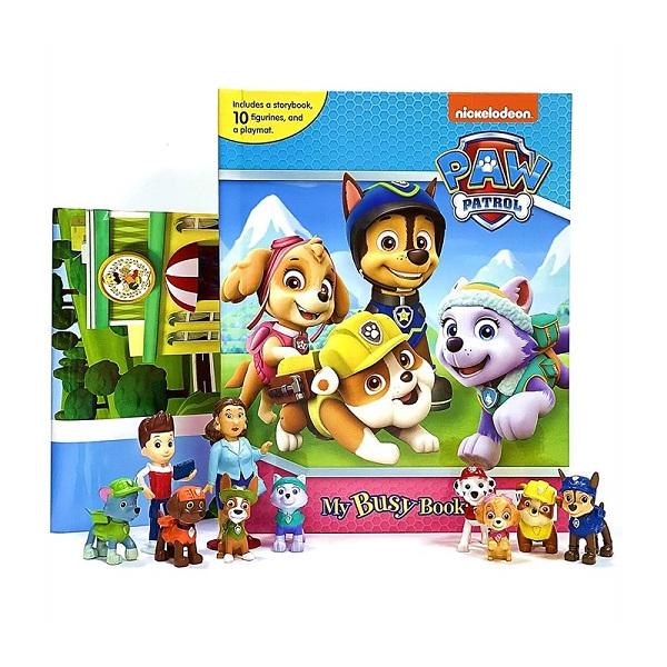 パウパトロール Paw Patrol My Busy Book マイ ビジー ブック 絵本
