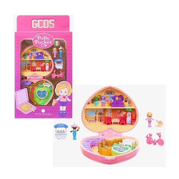 Polly Pocket ポーリーポケット × GCDS コンパクト マイクロドール
