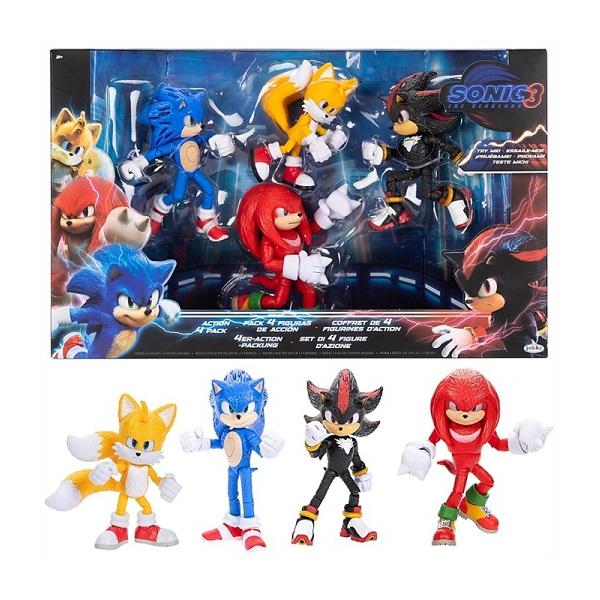 Sonic 3 『ソニック・ザ・ムービー』 5インチフィギュア 4体 マルチ