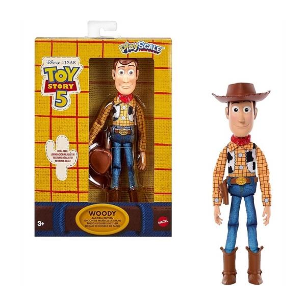 【Disney Pixar】Toy Story5 トイストーリー 5 ウッディ ラグドール・エディション プレイスケール 7インチ 24cm/アクションフィギュア/ぬいぐるみ/人形