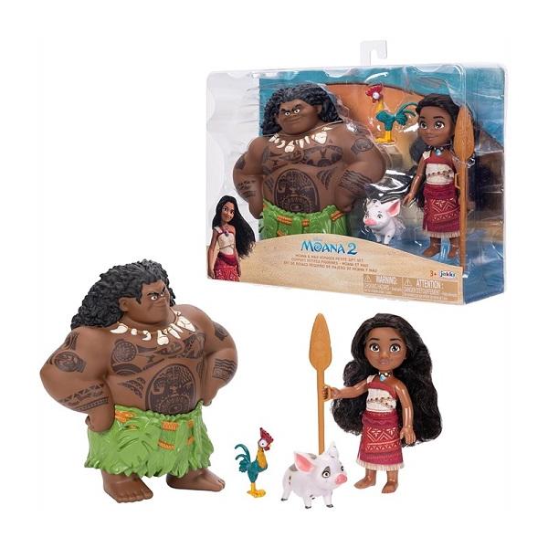 【Disney Moana ディズニー モアナ 2】 ディズニー プリンセス モアナ＆マウイ プチドール ギフトセット/プアとヘイヘイ/フィギュア/おもちゃ/モアナと伝説の海2