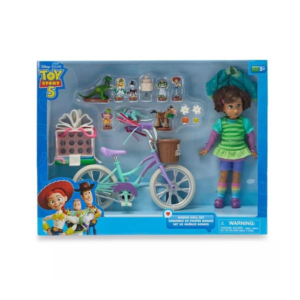 【Disney Pixar】Toy Story5 ディズニー＆ピクサー トイストーリー 5 ボニー ドールセット/フィギュア/自転車/バズ/ブルズアイ/フォーキー/レックス