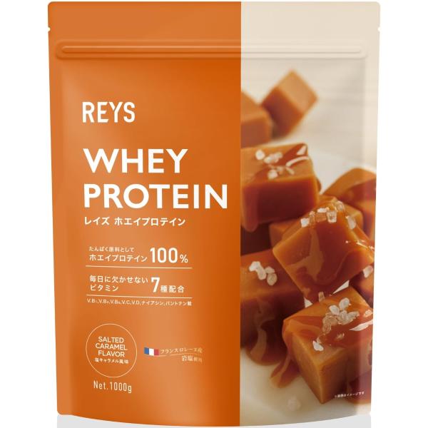 他サイト： REYS レイズ ホエイ プロテイン 山澤 礼明 監修 1kg 国内製造 ビタミン7種配合 WPCプロテイン ぷろていん ホエイプロテインの商品画像