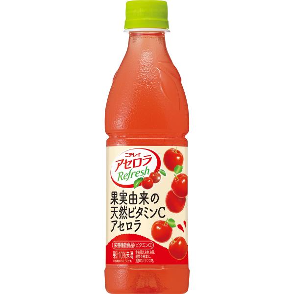 他サイト： ニチレイアセロラ サントリー アセロラリフレッシュ 430mlPET×24本の商品画像