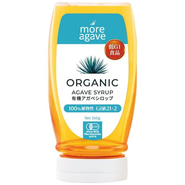 他サイト： モアアガベ 有機アガベシロップ 360gの商品画像
