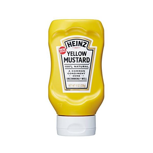 他サイト： ハインツ (HEINZ) イエローマスタード 逆さボトル 226g×4本の商品画像