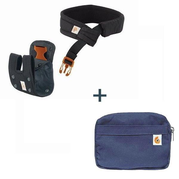 エルゴベビー オムニ360 クールエア コバルトブルー 2年保証 Omni360 抱っこひも オムニ360 おでかけセットs2 クールエア 2年保証 ベルト よだれパッド２セット 収納ポーチ 360omni Camcobalt S2 赤ちゃんステーション店