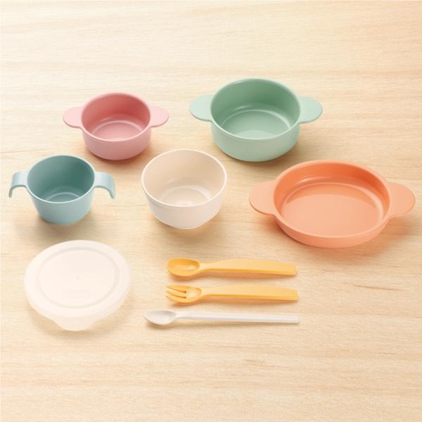 ベビー食器セット ベビー食器 コンビ はじめて離乳食 かさなる食器 収納じょーずP【119251】 【爆買】