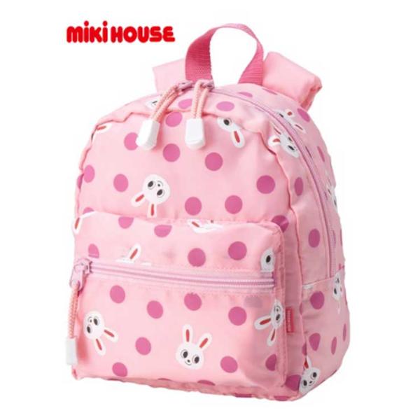 週末セール！！！　ミキハウス　うさこ　リュック　М MIKI HOUSE（ミキハウス） うさこ ミニリュック チェストベルト付き