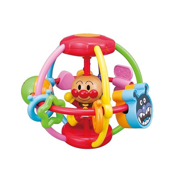 手や指の発育を促す手遊びいっぱいのアンパンマンベビートイです!にぎる、押す、つまむなど、手や指を使って遊ぶことにより、自然と手先の発育を促します。赤ちゃんの握りやすい柵状の形状です。手遊びが7種入っています。1　くるくるアンパンマン…アンパ...