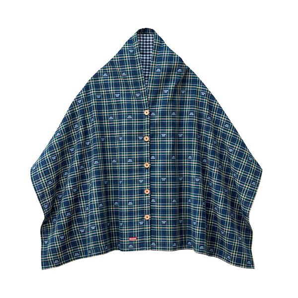 ミキハウスチェック柄の6WAY授乳ケープです。授乳用だけでなく、おしゃれなストールやポンチョとして、また外出時の便利アイテムとしてマルチにご使用いただけます。お祝いやプレゼント(ギフト)におすすめ。・やわらか綿素材の二重織ガーゼでやさしい肌...