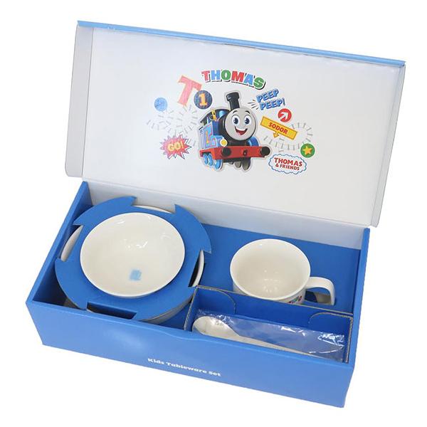きかんしゃトーマス(GO) 子供食器ギフトセット 金正陶器 663740 日本製 プレゼント ギフト 自宅用 お食事 ベビー食器 こども食器【爆買】【超PayPay祭】
