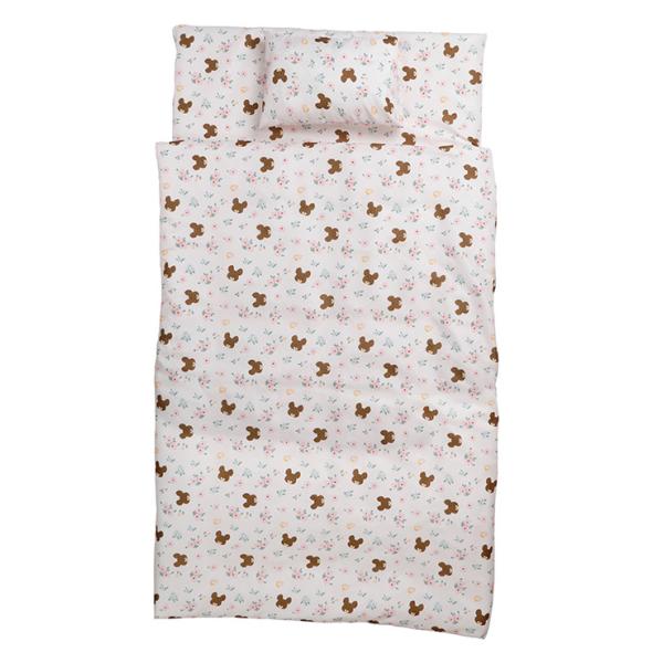 保育園・幼稚園でのお昼寝やお出かけ先にもピッタリのお昼寝ふとんセット。掛け布団・敷き布団・まくら・布団カバー・持ち運びに便利な収納バッグの7点セットです。【掛け布団】約84×115cm生地：ポリエステル100％、中わた：ポリエステル100％...