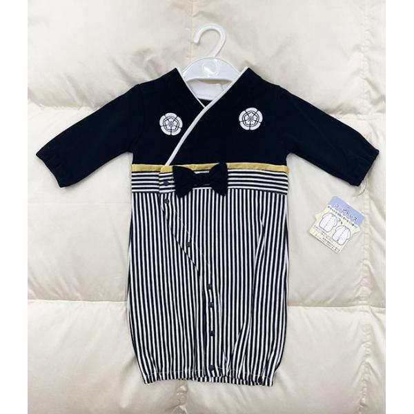 写真撮りやお出かけにぴったりな袴風のコンビドレスです。赤ちゃんの成長に合わせて2通りの着せ方ができます生まれたての赤ちゃんにはドレスにして足もとゆったり♪動きが活発になってきたら、カバーオールにして足もとすっきり♪【メーカー】三露産業株式会...