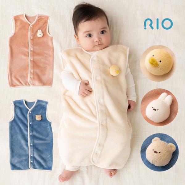 S・Mサイズは、股下スナップでワンピース型・ズボン型と2Way仕様で使えます◎軽くて柔らかいボア素材でベビーにもぴったり。原産国：中国素材本体：ポリエステル100%サイズ 着丈/総丈S(50-70cm) 51cmM(80-100cm) 56...