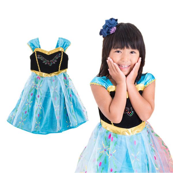 メール便 送料無料 パーティー 子供 キッズ コスプレ 女の子 衣装 アナ風 プリンセス ディズニー キッズ 80 90 100 110 1 130 品番 Hd1913 Trs3030 出産準備赤ちゃんまーけっと 通販 Yahoo ショッピング