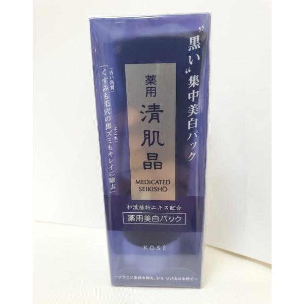 コーセー 薬用 清肌晶 ホワイトニングマスク 美白パック ８０ｇ コスメティックあかだま 通販 Yahoo ショッピング