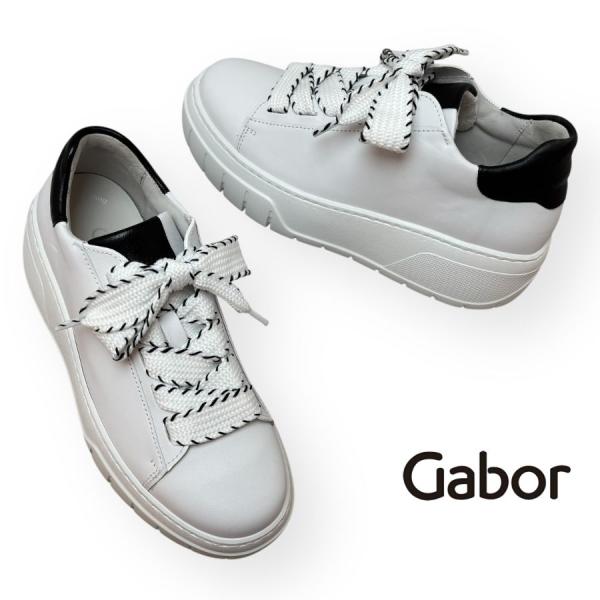 Gabor 2025春夏新作 ガボール スニーカー 厚底 レザー Gabor 2025春夏新作 ガボール スニーカー 厚底 レザー
