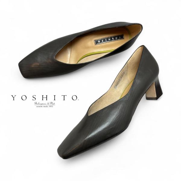 YOSHITO（ヨシト） 2025秋冬新入荷 パンプス プレーン スクエア