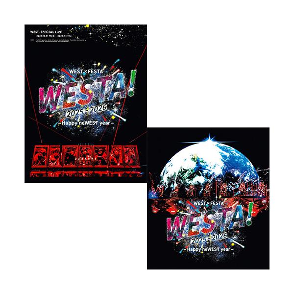 【Blu-ray】【予約】 【2形態Blu-rayセット】WEST. SPECIAL LIVE 『WESTA!』 2025-2026 (初回盤+通常盤) Blu-ray WEST.  ライブ コンサート