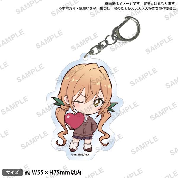【新品】 君のことが大大大大大好きな100人の彼女 むぎゅみにアクリルキーホルダー 院田唐音 倉庫