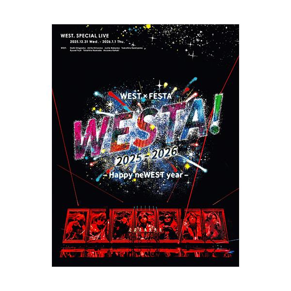 【DVD】【新品】 WEST. SPECIAL LIVE 『WESTA!』 2025-2026 初回盤 DVD WEST.   ライブ コンサート 佐賀