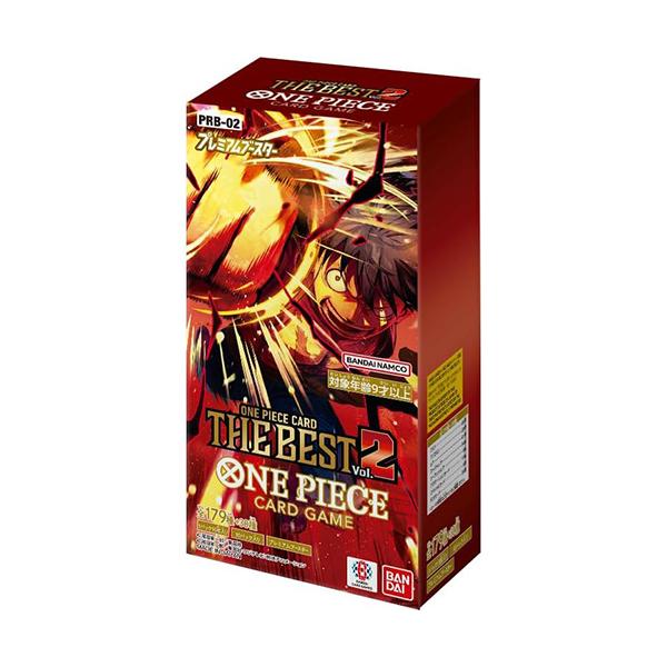 他サイト： 【未開封BOX】【新品】 ONE PIECE カードゲーム プレミアムブースター ONE PIECE THE BEST Vol.2 PRB-02 BOX 佐賀の商品画像
