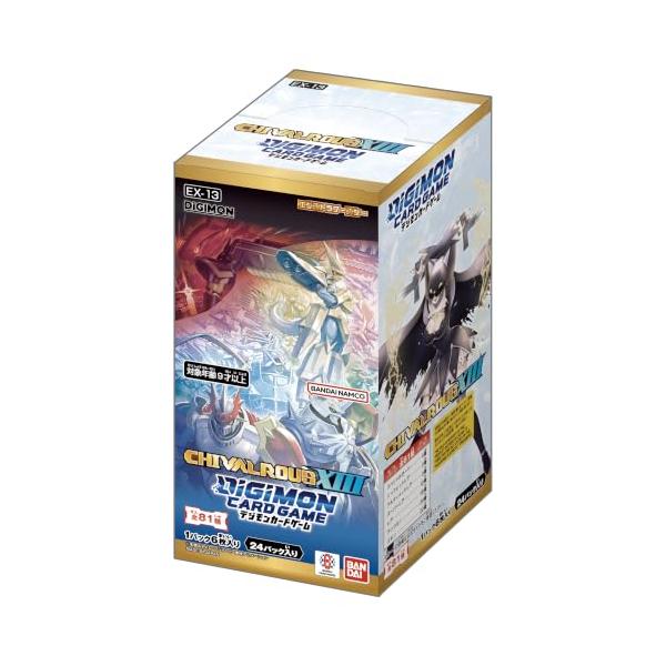 【未開封BOX】【新品】 デジモンカードゲーム エクストラブースター CHIVALROUS XIII EX-13 BOX 佐賀