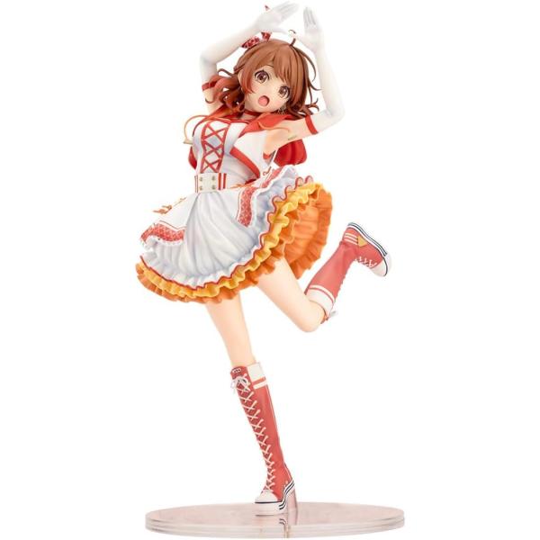 【新品】 学園アイドルマスター 花海佑芽-The Rolling Riceball- 1/7スケール 約260mm PVC製 塗装済み完成品フィギュア 佐賀