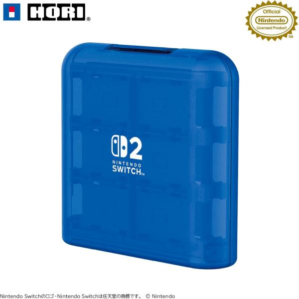 他サイト： 【新品】 カードケース 24枚収納 for Nintendo Switch 2(クリアブルー) 佐賀の商品画像
