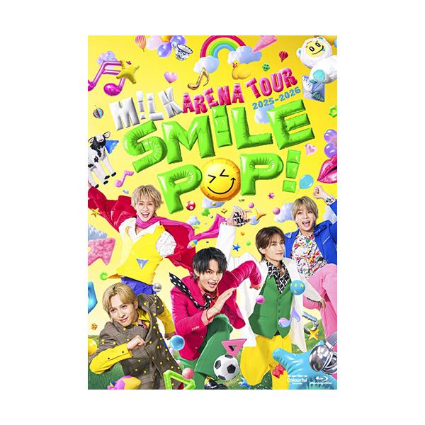【Blu-ray】【新品】 M!LK ARENA TOUR 2025-2026 "SMILE POP!" 初回限定盤 Blu-ray M!LK 佐賀