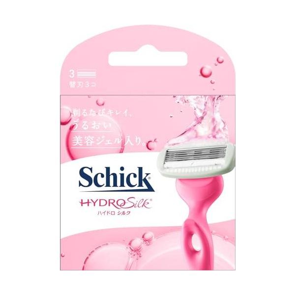 ・モイスチャー美容ジェルにナチュラルな６種類の美容成分配合。・シックハイドロシルクシリーズシェービングしながら肌がうるおう、快適な剃り心地・水に触れるとモイスチャー美容ジェル(シェービング剤)が溶け出し、ジェルになります・刃の1枚1枚につい...