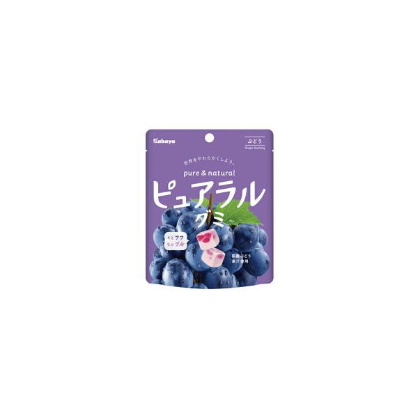 他サイト： 【8個セット】ピュアラルグミぶどう【同梱不可】【※送料無料対象外商品】の商品画像