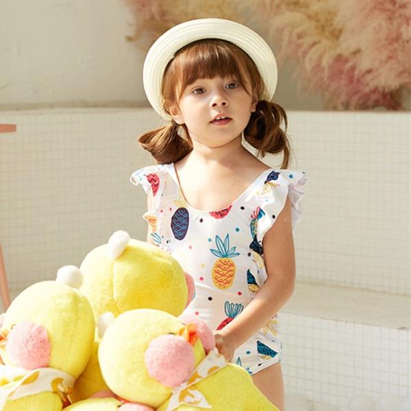 大人気 オールインワン 水着 女の子 水着 キッズ ビキニ キュート 水着 パイナップル柄 子供用 こども 女児 ガールズ みずぎ ベビー水着 80 90 100 110 1 130 Buyee 日本代购平台 产品购物网站大全 Buyee一站式代购 Bot Online