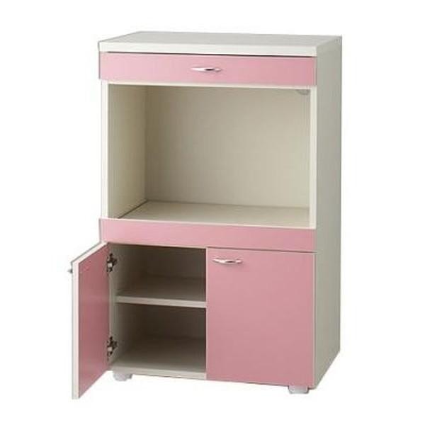 カジュアルミニ食器棚y B 送料込み Y Biv ピンク 送料込み アイボリー アイボリー ピンク Akane Mart