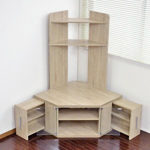 コーナー ハイタイプ テレビ台 Tv台 オーク 送料込み Jstvb 130 Oak Archangelbrow Com