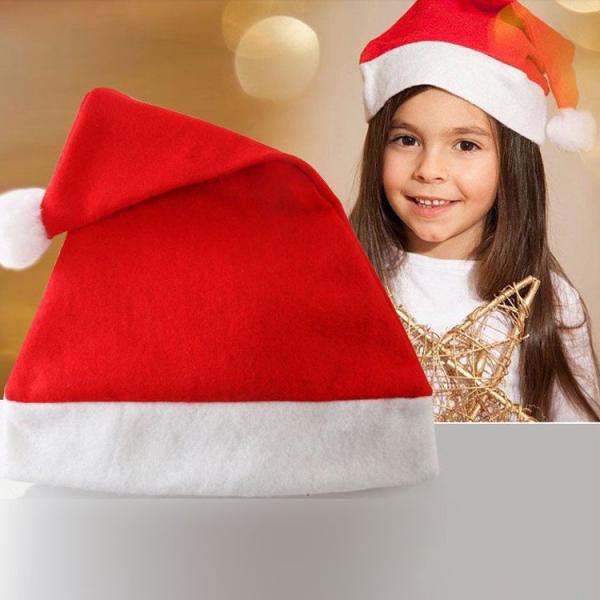 サンタ帽子 2枚セット 大人用 クリスマス帽子 サンタハット 厚手