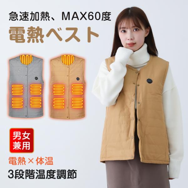■5つのヒーター■3段階温度変更■ヒーターは取り外しできます■薄めなデザインなので着太りしにくい○使用上の注意事項○※バッテリーは付属しておりません。※改造/本来の目的以外/強い衝撃などはお控え下さい。※仕様は改善の為に予告なく変更する場合...