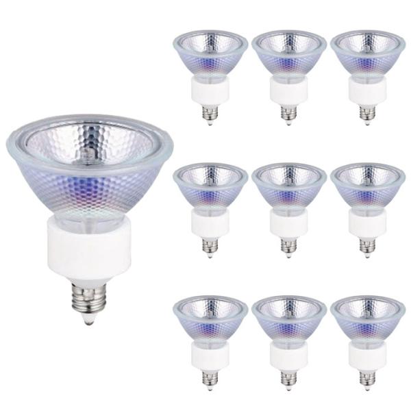 JDR110V65WLMKUVH ウシオ ダイクロハロゲン電球 Φ50 ADVANCE 中角 口金E11 10個セット JDR110V65WLM/KUV-H