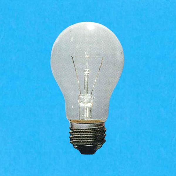 旭光電機工業 LC100V60W55 アサヒ クリア電球 100V 60W形 口金E26 25個