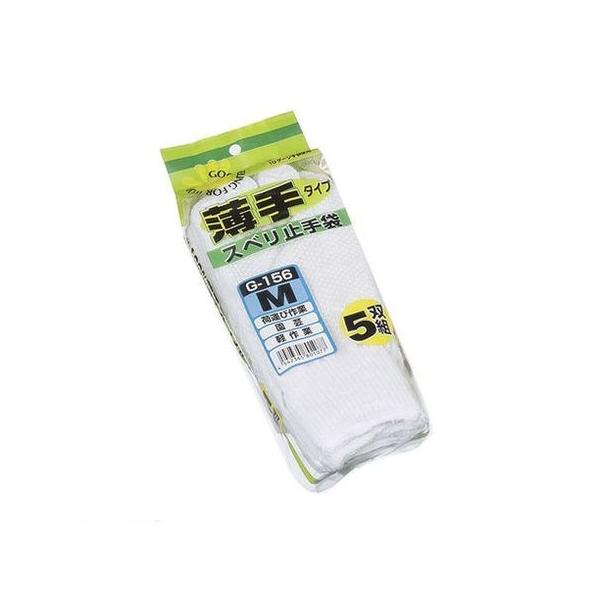 他サイト： あさってつく対応 直送 代引不可・他メーカー同梱不可 おたふく手袋 [4542365801077] G-156スベリドメ軽作業 5P M【キャンセル不の商品画像