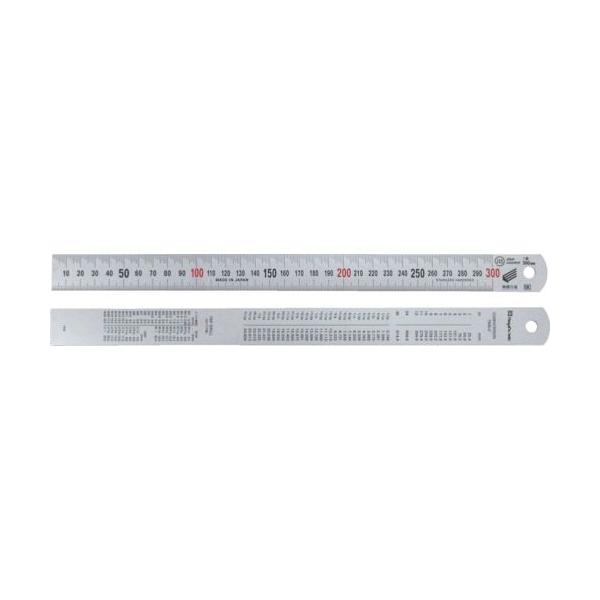 他サイト： あすつく対応 「直送」 ＳＫ SV-300KD シルバースケール快段目盛３００ｍｍSV300KD 新潟精機 4975846661417の商品画像