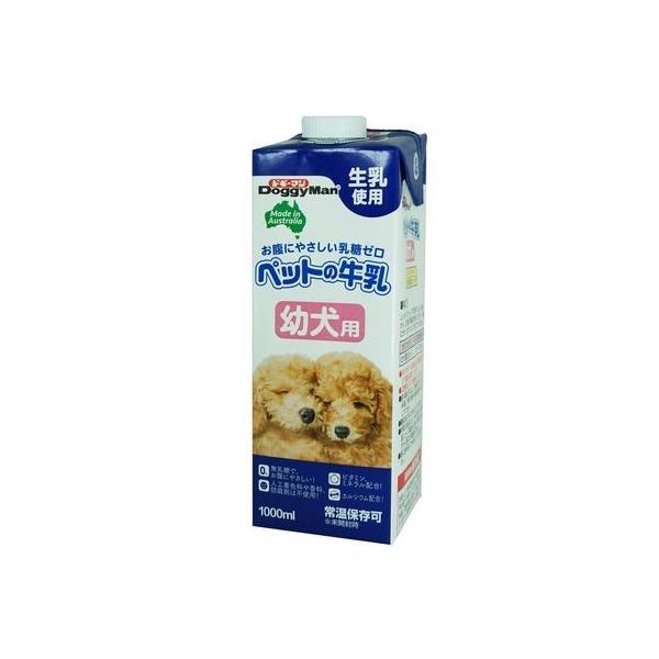 他サイト： ドギーマン  4974926010381 ペットの牛乳 幼犬用 1000ml ドギーマンハヤシ 1L ミルクの商品画像