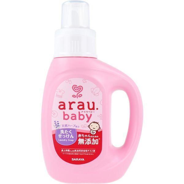 他サイト： 4973512258732 arau． アラウベビー 洗濯せっけん 本体 800mL 洗たくせっけん サラヤ 洗濯せっけん本体の商品画像